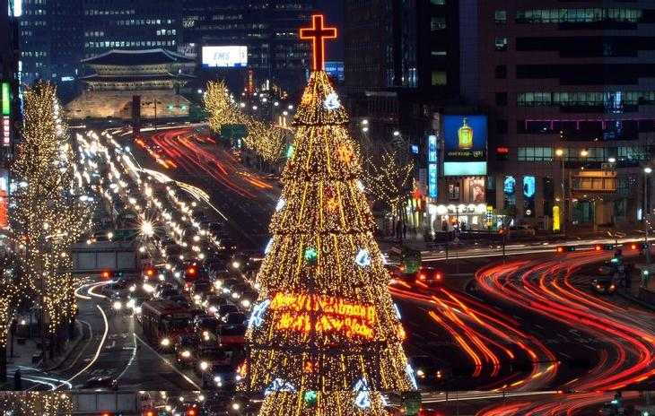 ¡Así se celebra la Navidad en Corea del Sur!