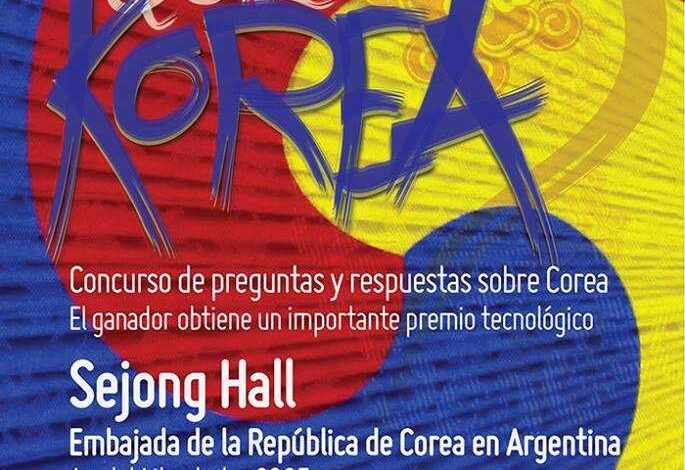 Eventos sobre Corea en Argentina (Mayo/Junio)