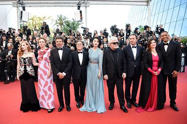 Park Chan-wook  y los representantes del cine asiático en Cannes 2017