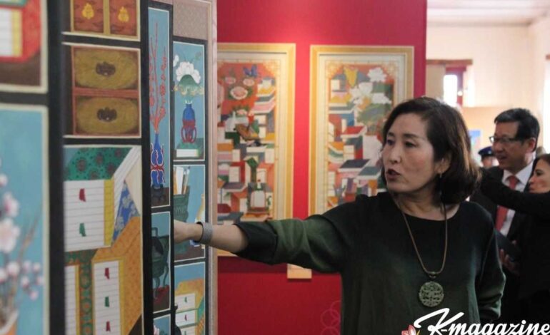 Anna Kim expone los colores más tradicionales de Corea