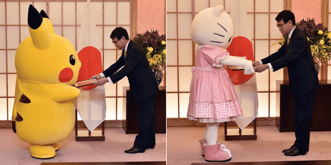 Hello Kitty y Pikachu, los nuevos embajadores de Osaka