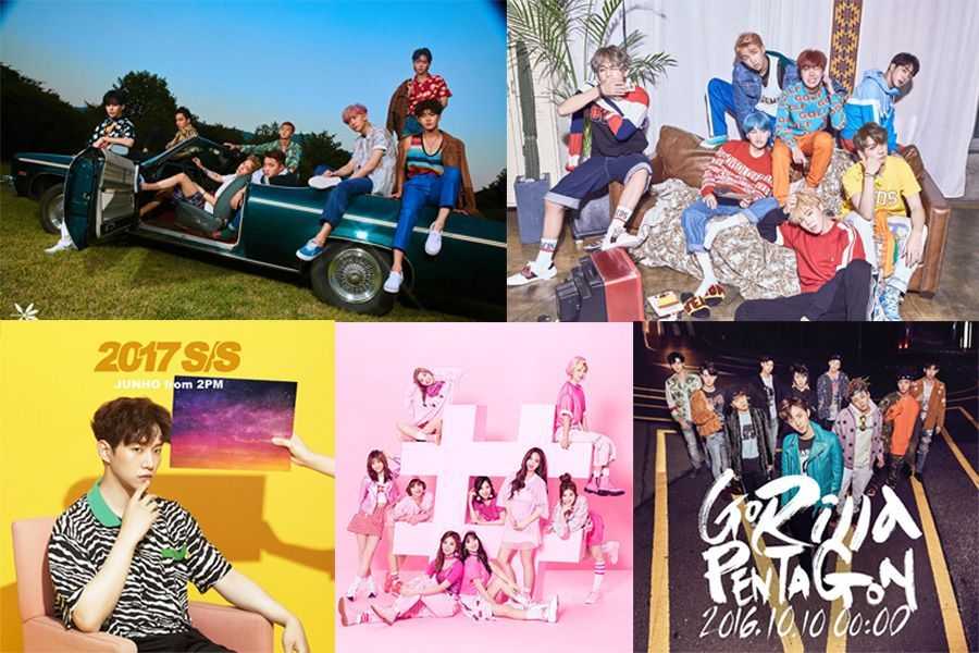 Tower Records revela los álbumes mejor vendidos de K-pop en 2017