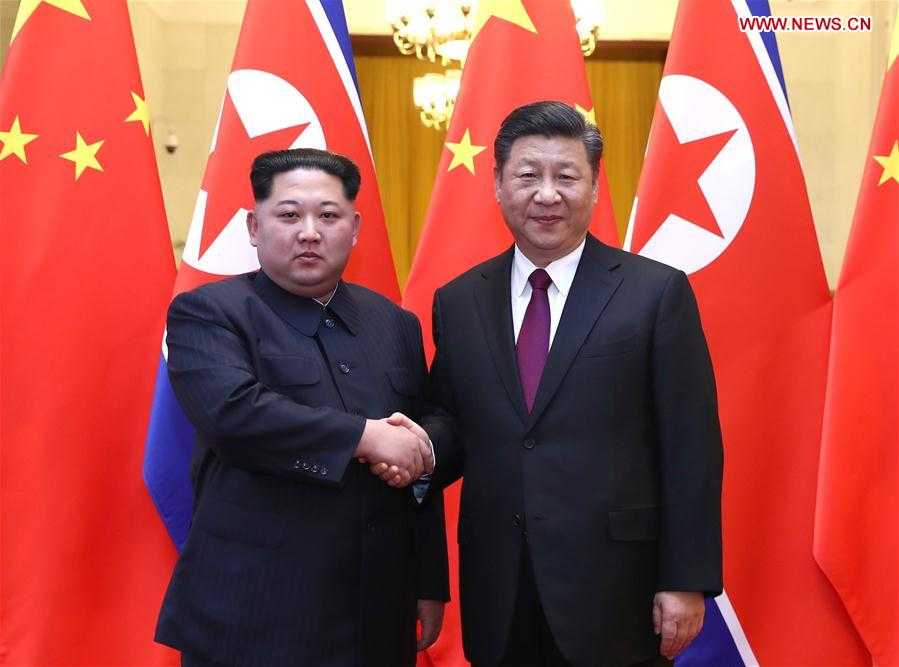 Xi Jinping y Kim Jong Un: encuentro histórico