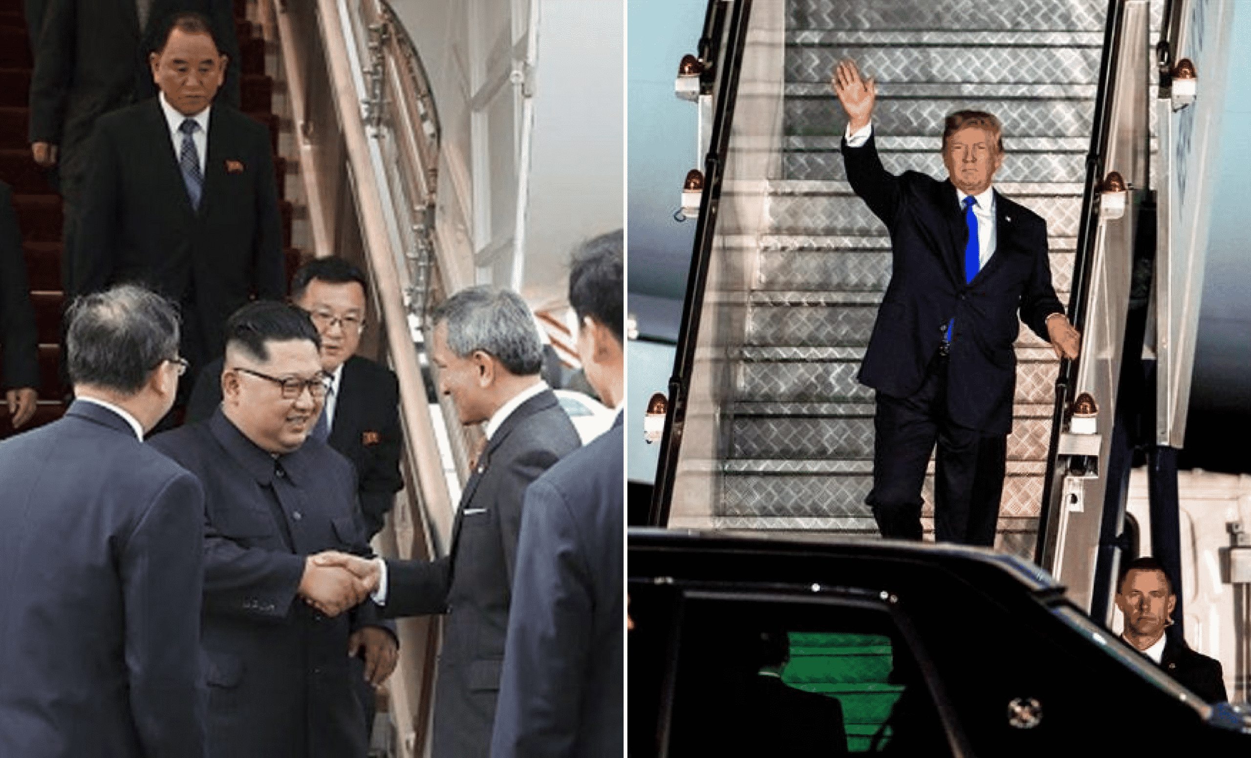 Kim Jong Un y Donald Trump, todo listo para su encuentro en Singapur