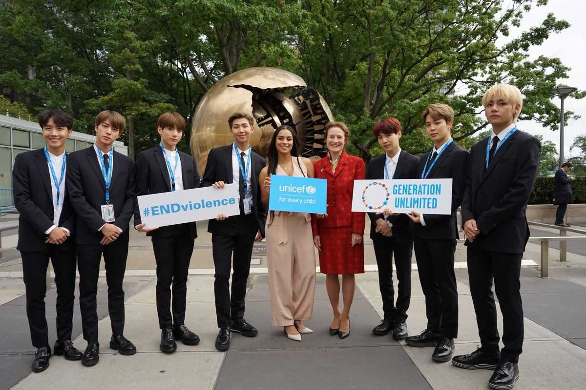 BTS conmueve con emotivo discurso en la ONU