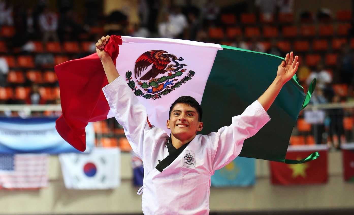 México, China y Corea se colocan en el medallero del Mundial de Taekwondo 2018