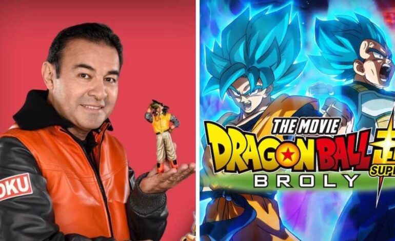 Mario Castañeda vuelve a fusionarse con Goku para Dragon Ball Super: Broly