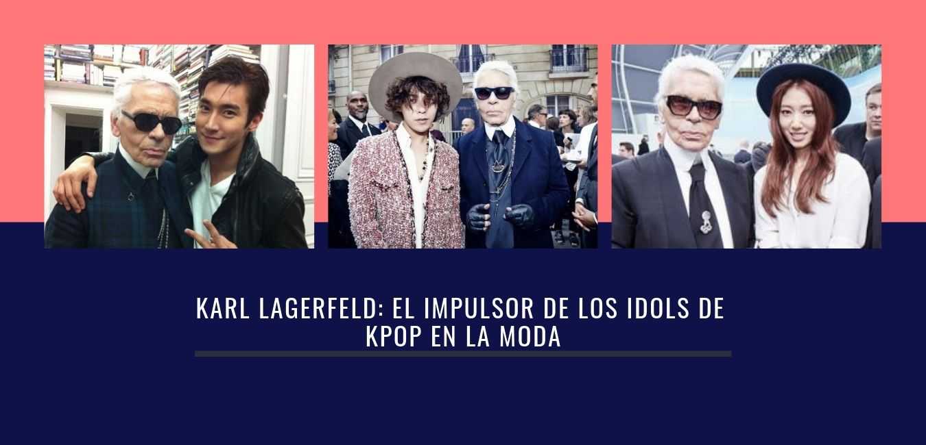 Karl Lagerfeld: el impulsor de los idols de Kpop en la moda