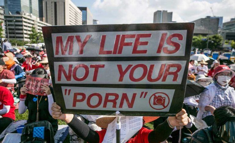 “Mi vida no es tu porno”: Las coreanas gritan contra el “molka”