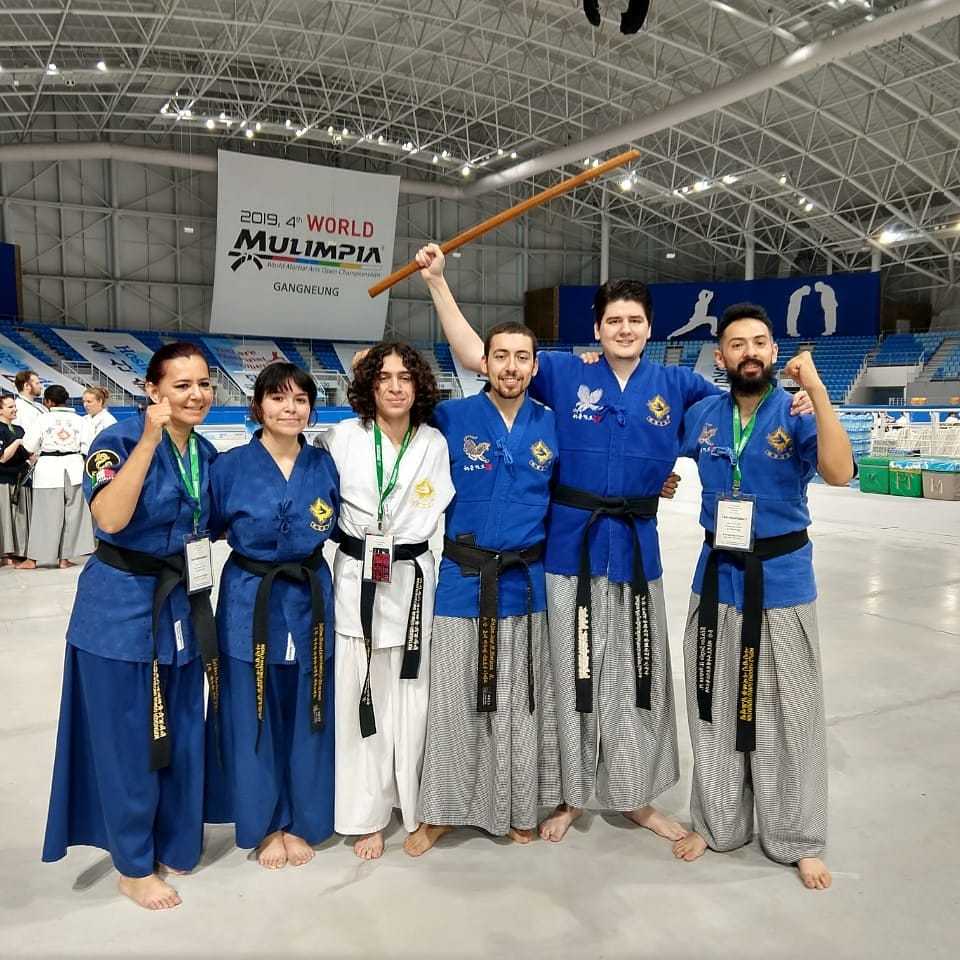 Equipo mexicano de Haidong Gumdo sube al podio en Corea del Sur