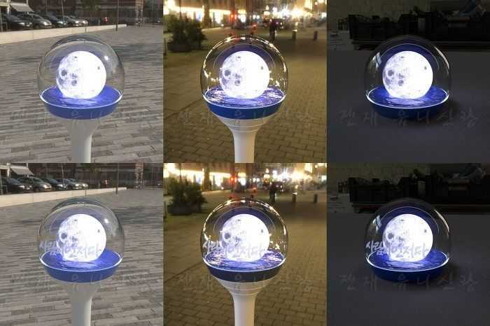 El presidente de Corea del Sur tiene su propio lightstick