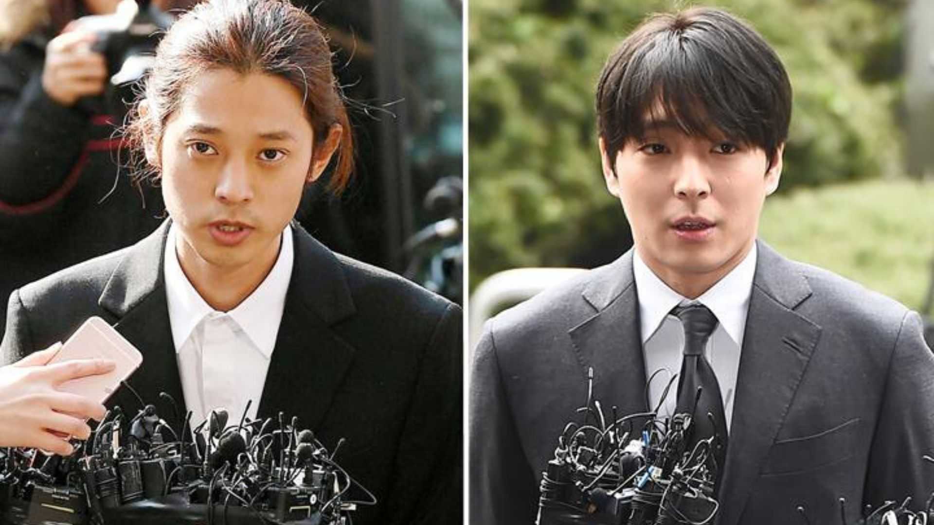 Se dicta pena de prisión a Jung Joon Young y a Choi Jong Hoon