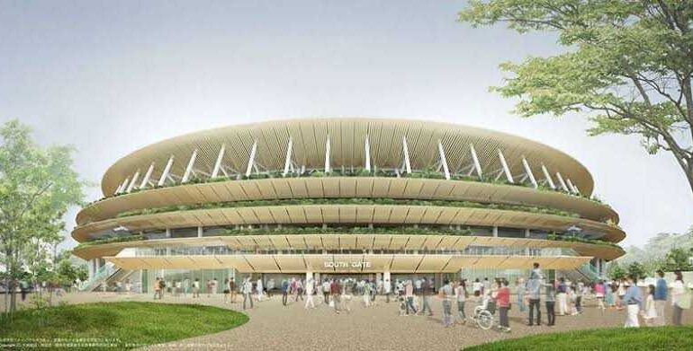 Finaliza la construcción del Estadio Nacional de Japón para los Juegos Olímpicos 2020
