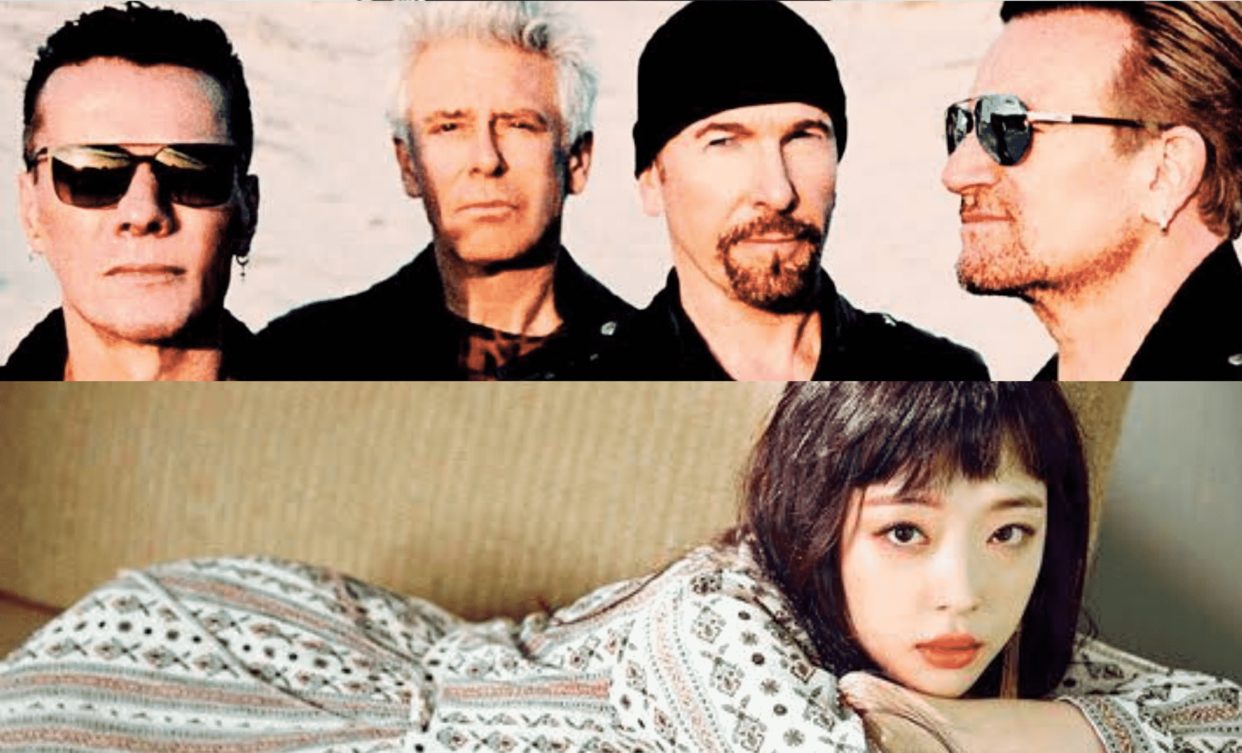 U2 incluye a Sulli en homenaje durante su primer concierto en Corea