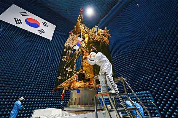 El primer satélite geoestacionario ambiental  del mundo es coreano