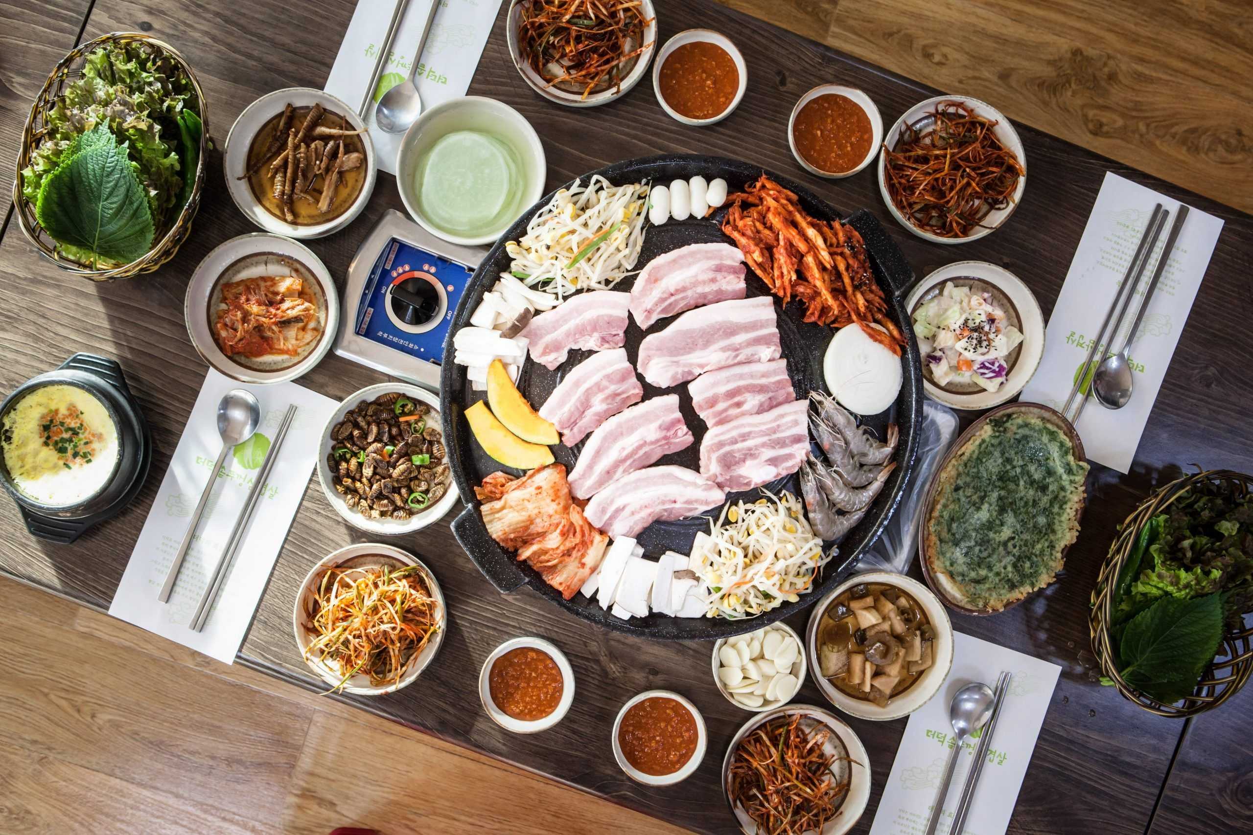 mesa tradiconal coreana