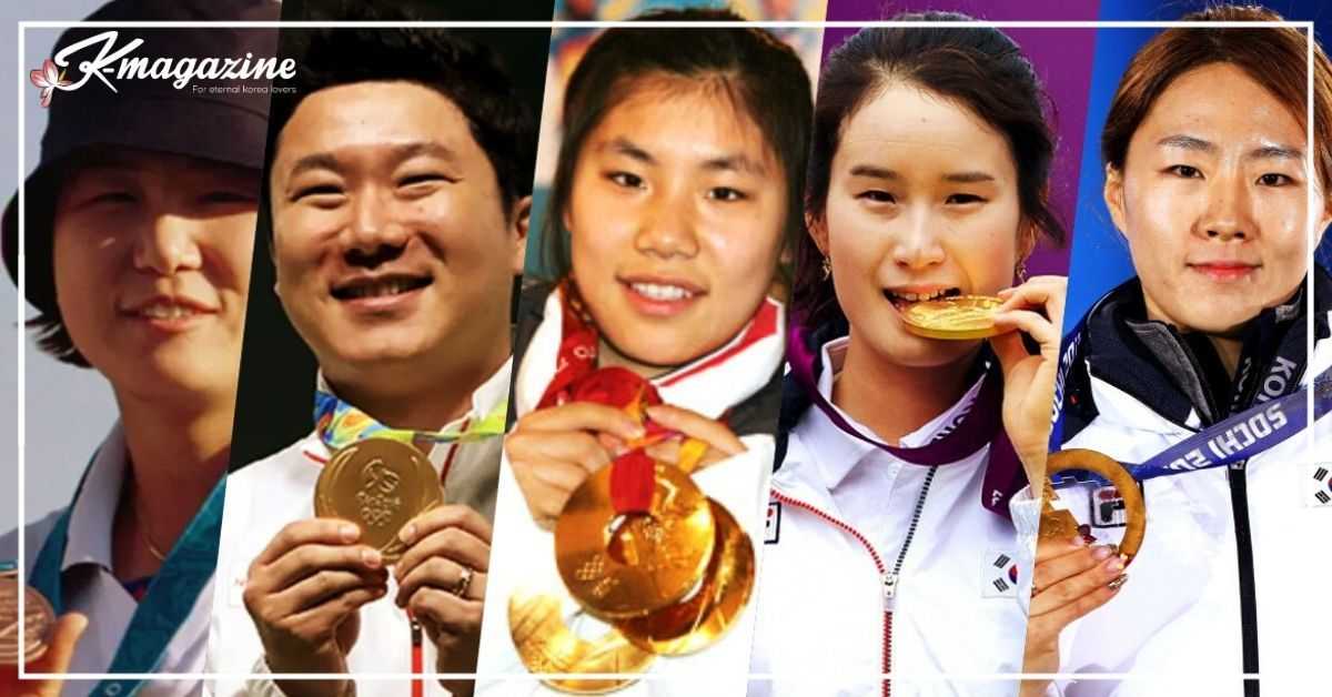 Top 5 deportistas Olímpicos de Corea