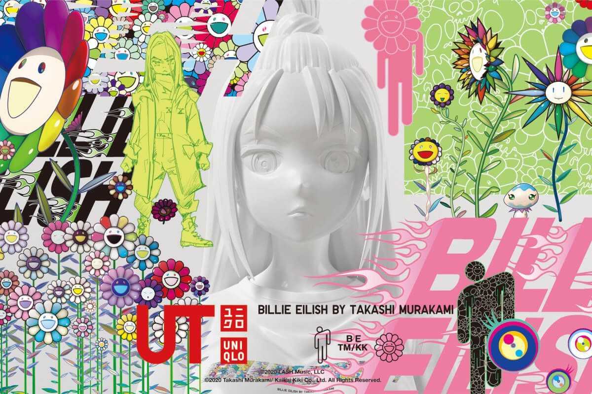 Takashi Murakami y Billie Eilish colaboran en una colección para UNIQLO