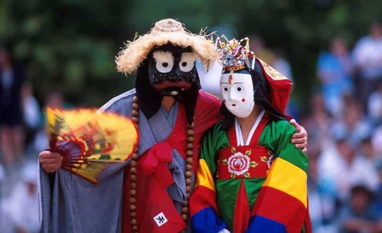 Festival de Máscaras en Andong: atracción cultural en Corea del Sur