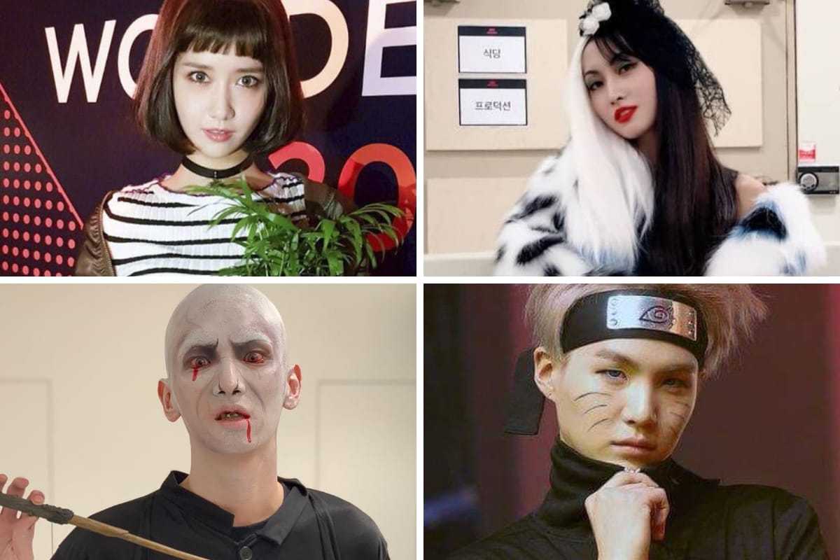Los mejores disfraces de Halloween usados por tus idols de Kpop favoritos