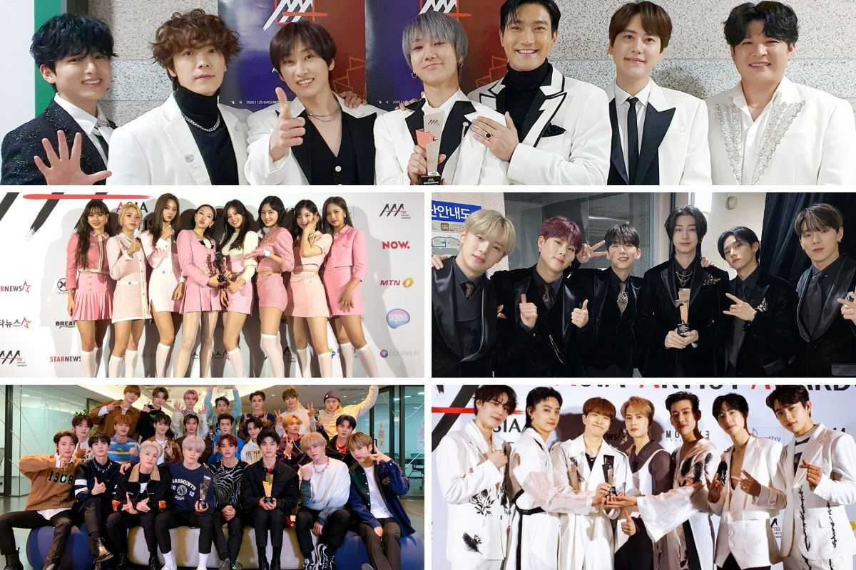 BTS, TWICE, NCT, Super Junior, y más, premiados en los AAA 2020