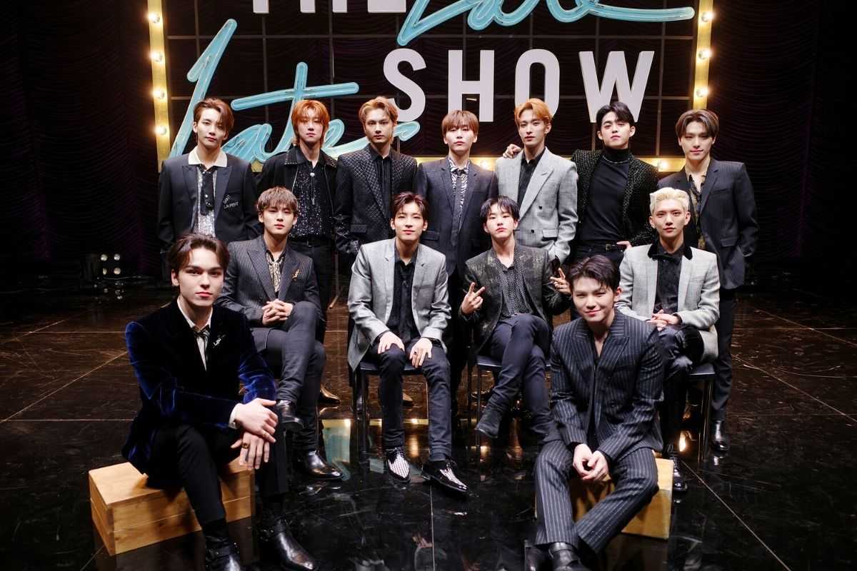 Seventeen llevó su dinamismo y frescura a The Late Late Show