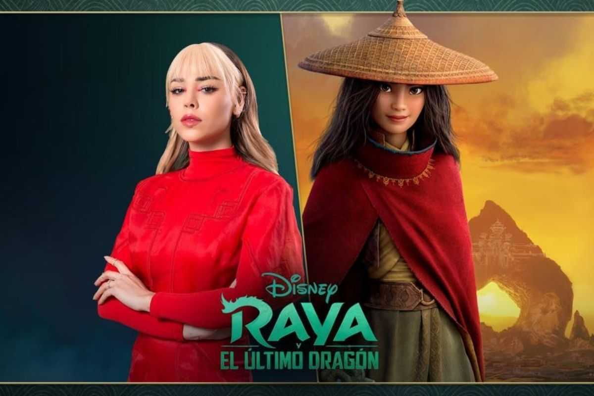 Danna Paola será la voz de ‘Raya’ en la nueva película de Disney inspirada en Asia