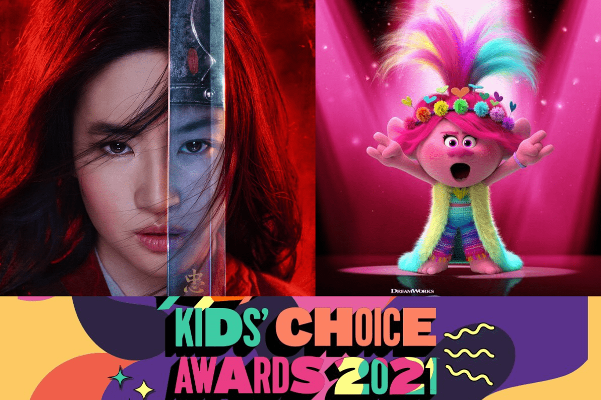 Mulan y Trolls en los Kids Choice Awards