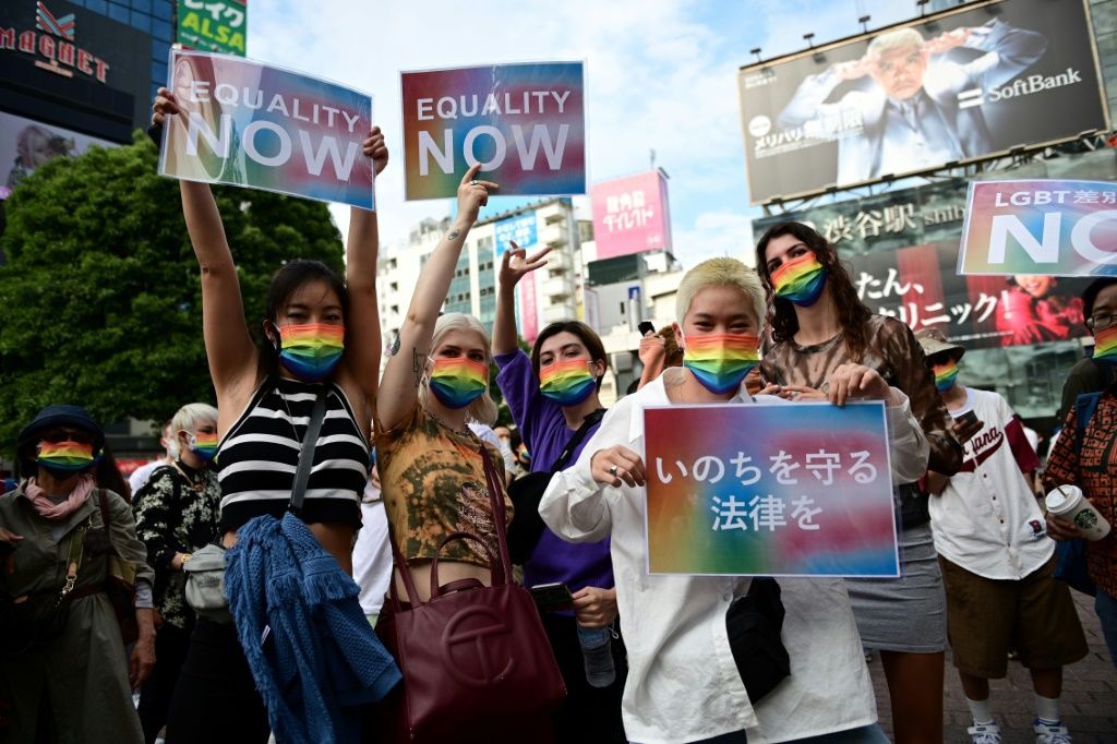 Comunidad LGBT+ japonesa exige  derechos en Tokio