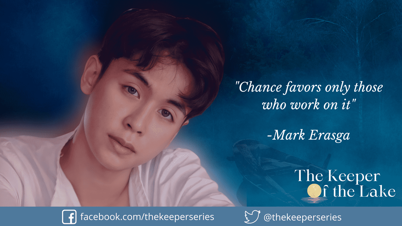 Mark, Erasga actor de de Keepers of The Lake drama BL filipino