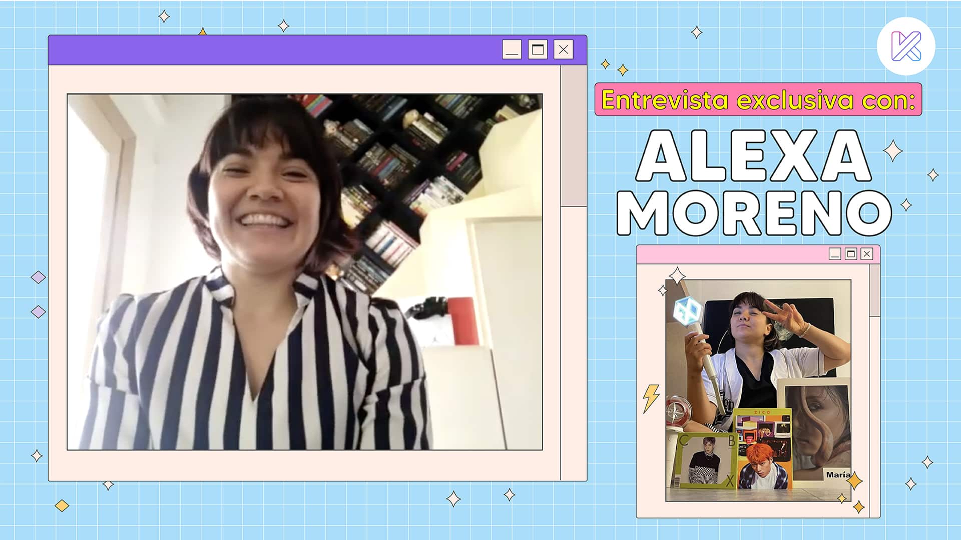 VIDEO: Alexa Moreno nos muestra su colección de Kpop + nos recomienda sus dramas y animes favoritos