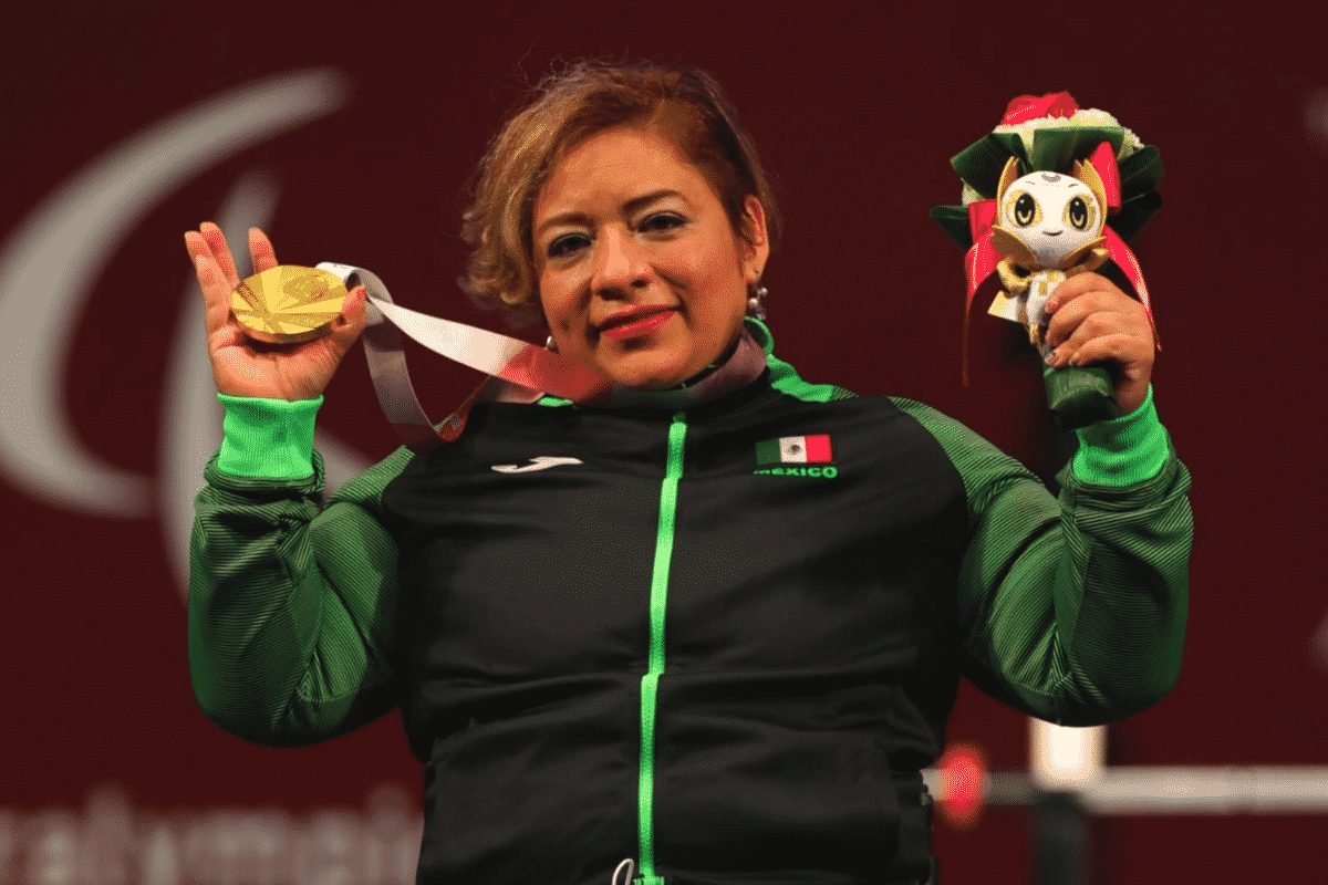 Amalia Pérez, la pesista paralímpica que se coronó como la mejor de la historia en Tokio 2020