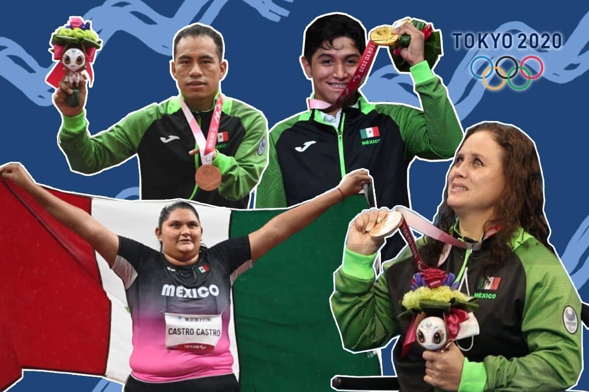 Conoce a los atletas mexicanos que llenaron de orgullo al país en los Juegos Paralímpicos de Tokio 2020