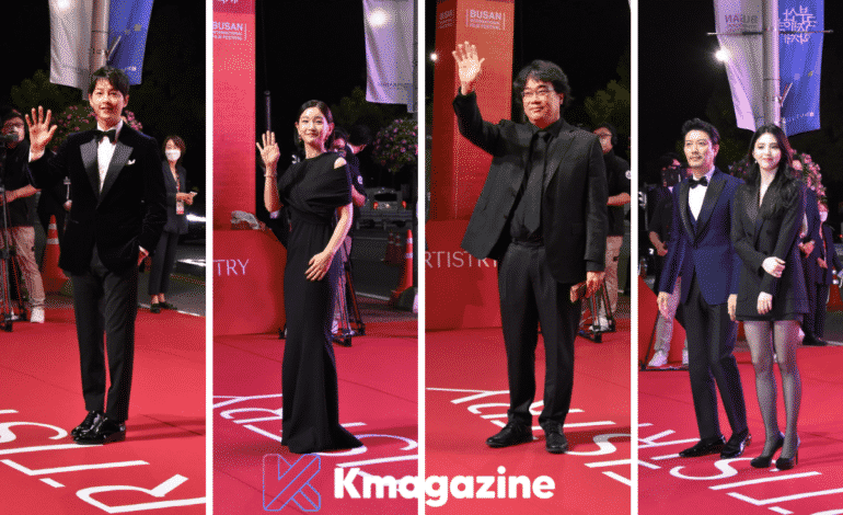 Bong Joon-ho , Song Joong-ki y más estrellas brillan en Festival Internacional de Cine de Busan