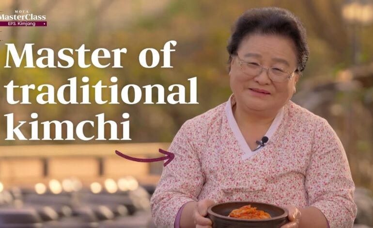 Aprende a preparar kimchi con esta súper Master Class del gobierno de Corea