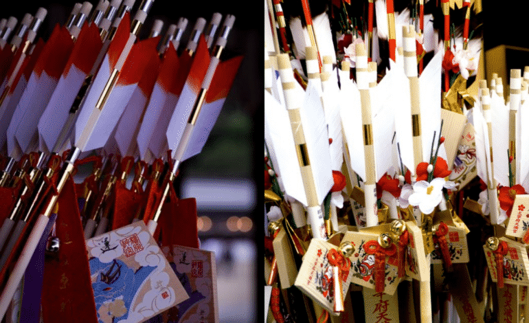 Flecha hamaya: ¡Arma tu propio amuleto japonés de la buena suerte!