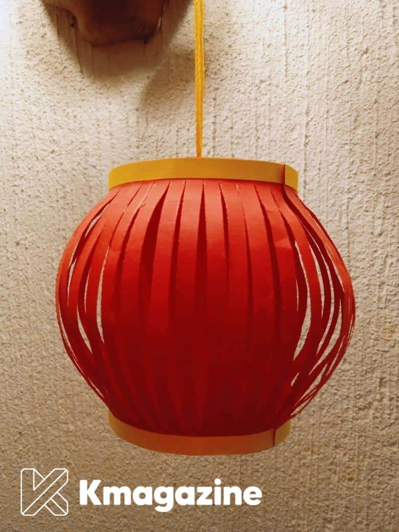Lámpara para celebrar el Año Nuevo Chino