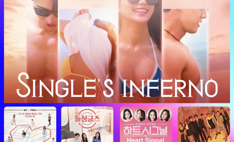 4 reality shows coreanos parecidos a Singles Inferno que debes ver