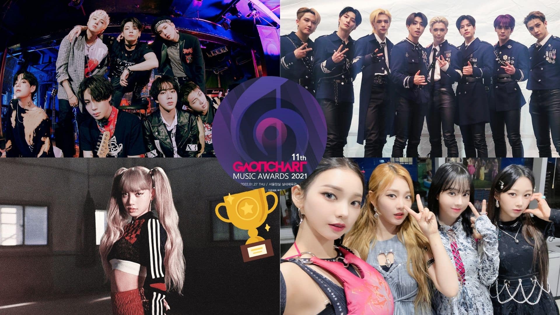 ¡Conoce a todos los ganadores de los 11th Gaon Chart Music Awards 2021!