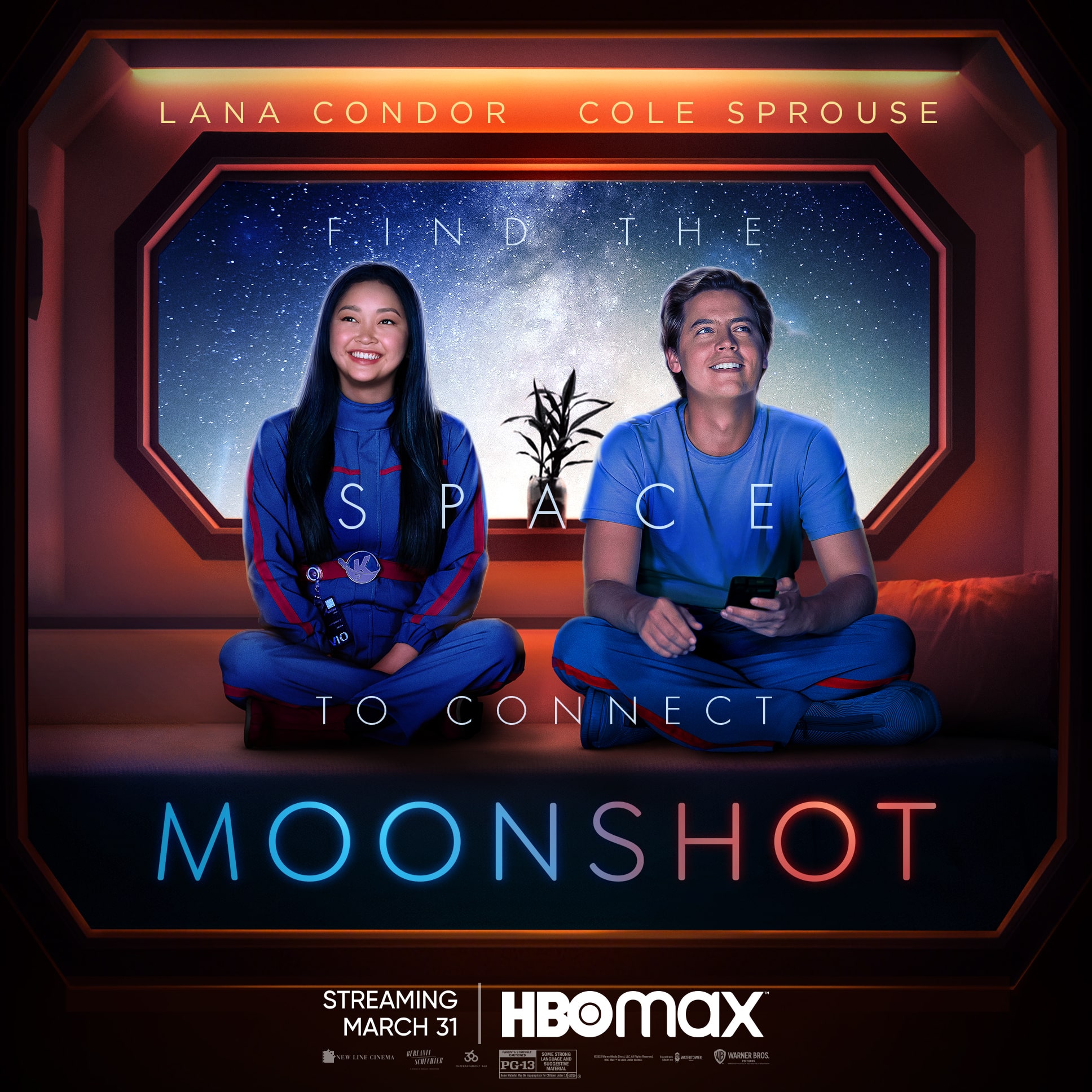 Moonshot: Lana Condor y Cole Sprouse estrenan peli de romance en el espacio