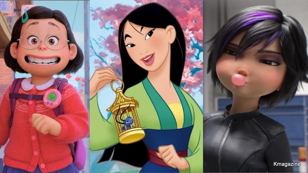 Top 5 mujeres asiáticas fuertes de Disney