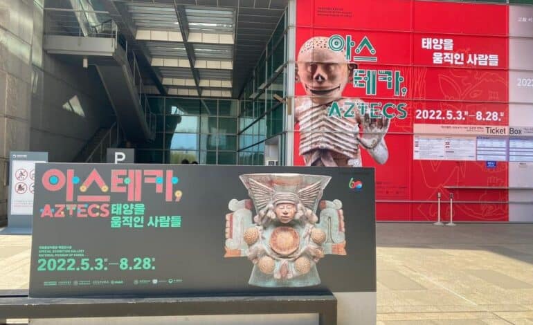 ¡La exposición Aztecas llega a Corea del Sur!