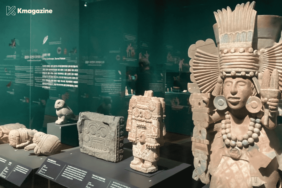 Exposición Aztecas en Corea