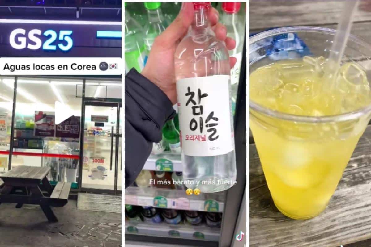 Mexicano prepara aguas locas con soju en Corea del Sur