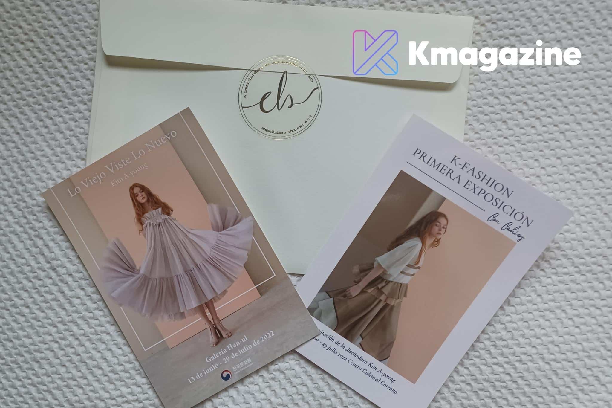 Regalos de la expo de K-fashion en Madrid Kim A Young