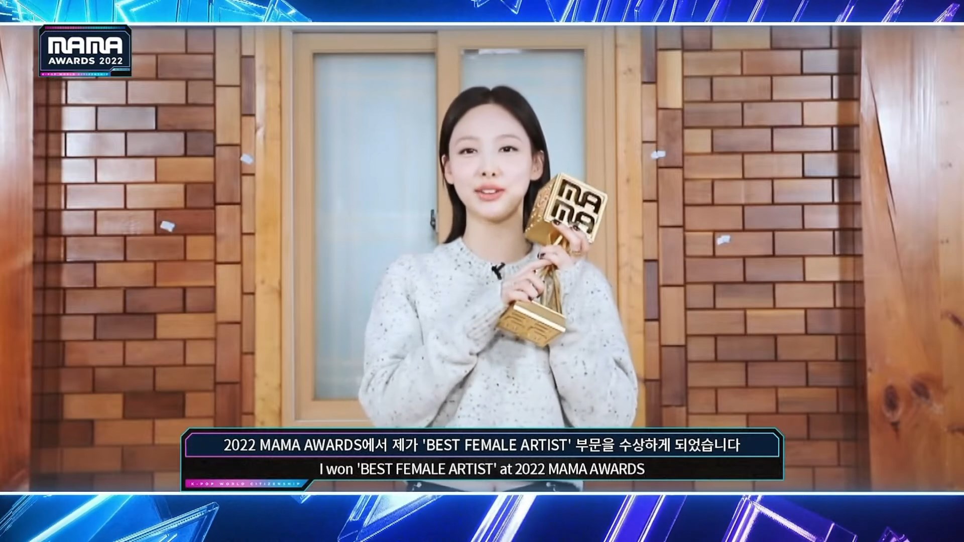 mejor artista femenina Nayeon TWICE