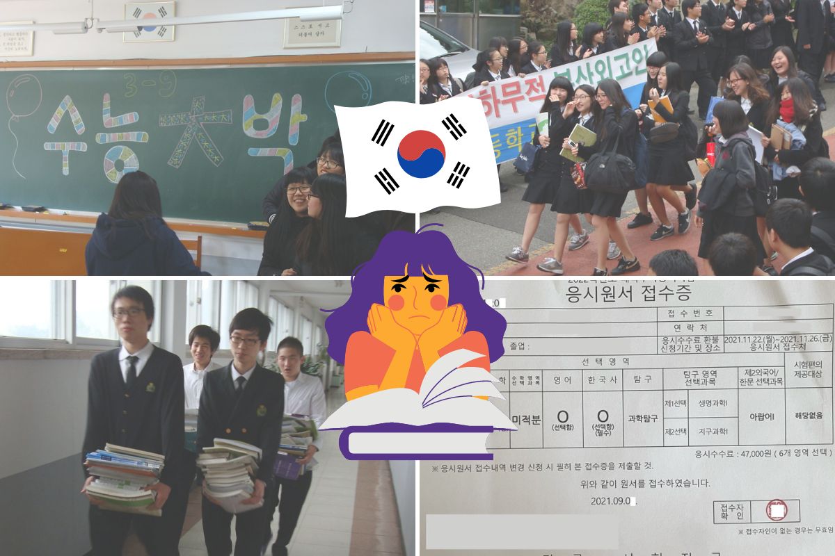 Suneung el examen para ingresar a la universidad en Corea del Sur