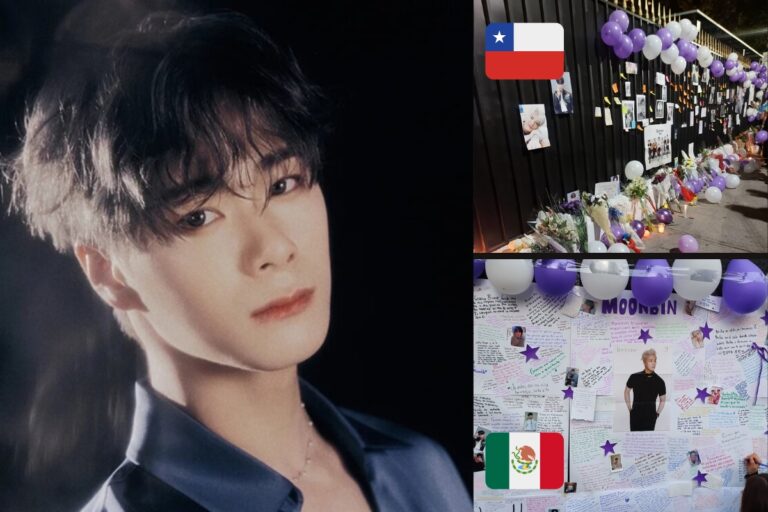 Aroha se une para hacer un homenaje a Moonbin