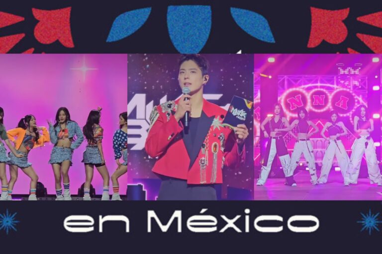 Music Bank en México 2023.
