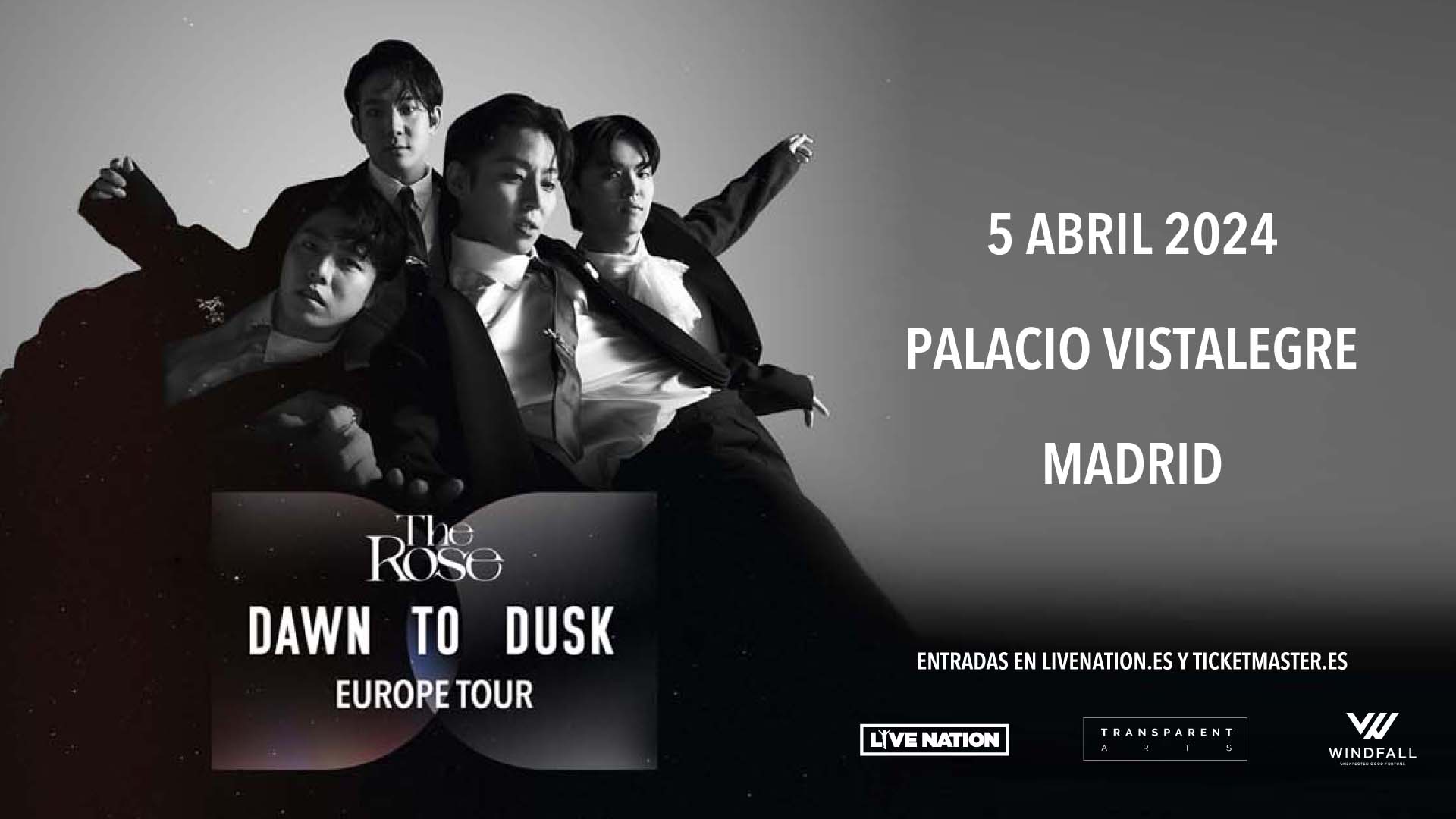 ¡No te pierdas el concierto de The Rose en Madrid! 